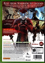 Xbox 360 Dragon Age 2 Back CoverThumbnail